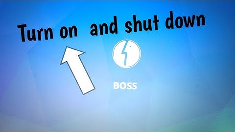 How to switch on #boss os #Government laptop||Tamil||How to shut down boss os||Tamil