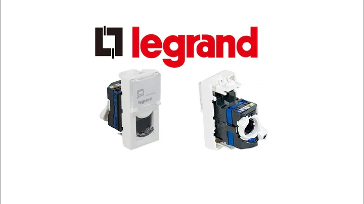 How to Connect Cat6 cable to jack LEGRAND 76561 (U...