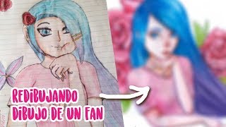 Dibujando dibujo de un seguidor + LED Light Box GAOMON GB4 | Diana Díaz