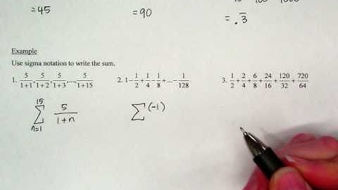 Sec. 8.1 (Day 2) - Sequences and Series