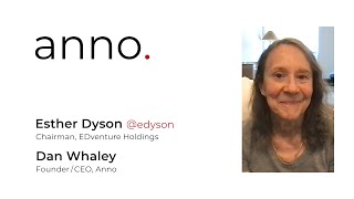 Anno Launch - Esther Dyson - Full Interview