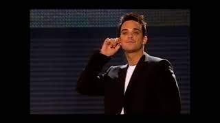 Robbie Williams - Rock DJ - The Brit Awards 2001 ITV - Monday 26 February 2001