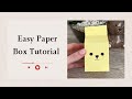 How To Make Easy Paper Box | DIY Origami Gift Box 🎁