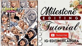 𝗠𝗶𝗹𝗲𝘀𝘁𝗼𝗻𝗲 𝗘𝗱𝗶𝘁𝗶𝗻𝗴 𝗧𝘂𝘁𝗼𝗿𝗶𝗮𝗹 𝗙𝗼𝗿 𝗙𝗮𝗻𝗽𝗮𝗴𝗲𝘀|| •Arora galaxy•