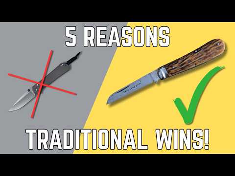 5 Epic Reasons to EDC a TRADITIONAL Pocket Knife!