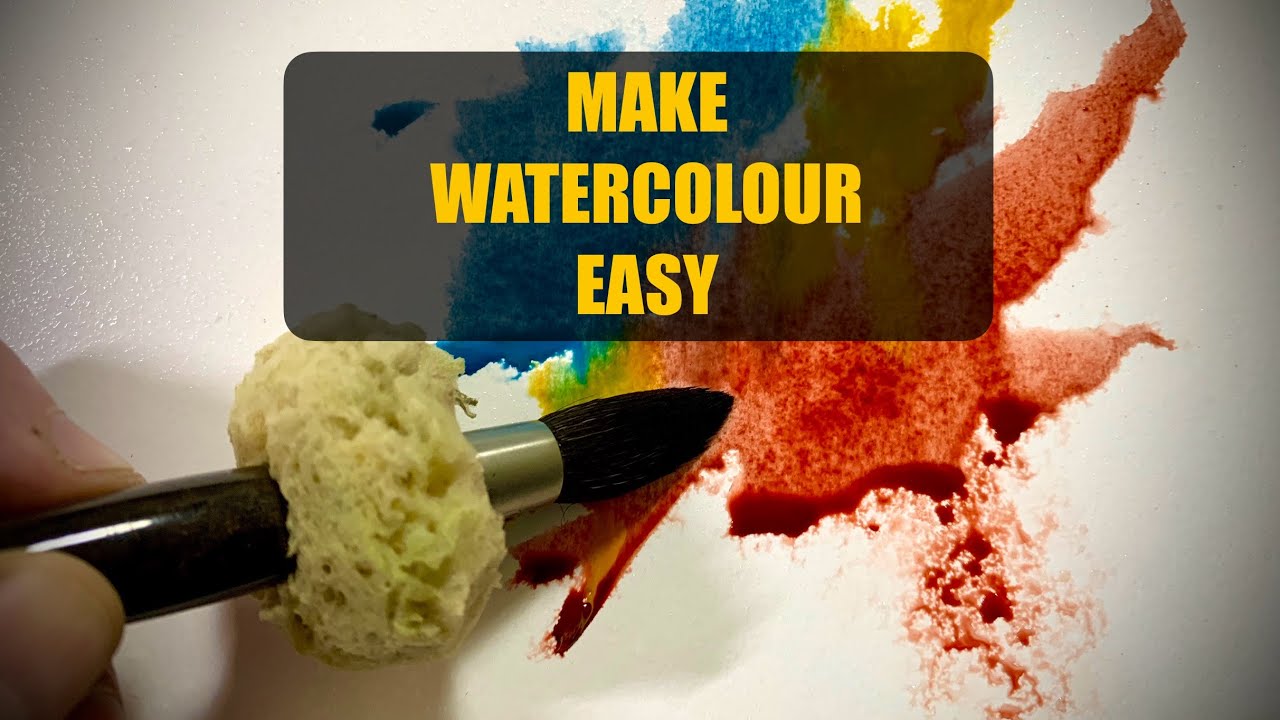 This HACK Makes Watercolour EASY !!!