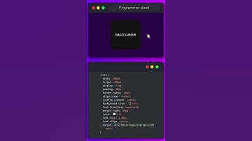 Custom Emoji Cursor Using HTML & CSS 🖱️🔥🔥 #shorts