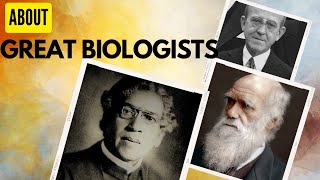 Contributions of Great Biologist in biological field#BioByte# youtube study video#biology