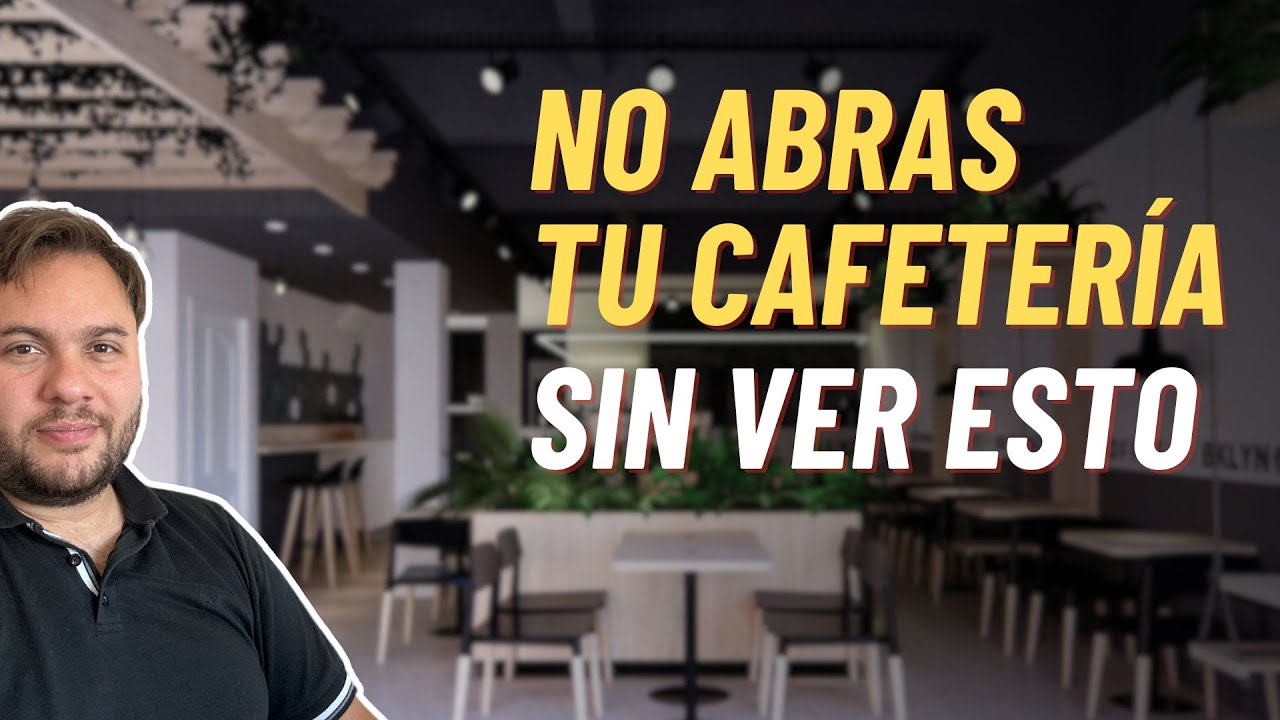 Cafetería desde cero | Equipamiento clave para abrir tu café | Episodio #2