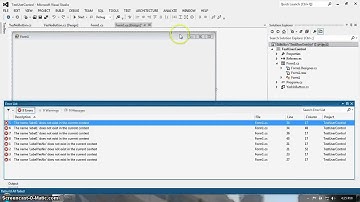 how to create and use user control in C# WinForm video