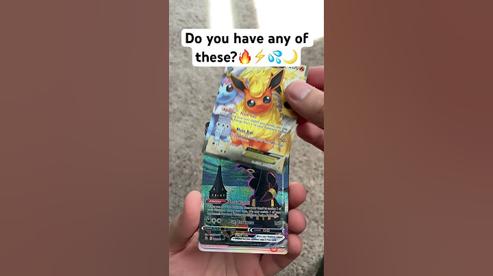 Do you have any of these?😱 #pokemon #pokemoncards #eeveelution #eevee #umbreon #pokemontcg