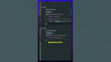 👨🏻‍💻 Entendendo o funcionamento dos interceptadores no Axios #axioshttp #javascript