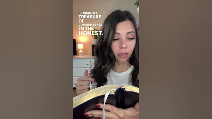 Have You Heard This Word? Proverbs 2:6-8 NLT #shorts