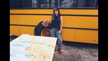 Installing a Floating Subfloor: School Bus Conversion Ep 11