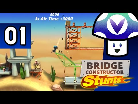 [Vinesauce] Vinny - Bridge Constructor Stunts (part 1)