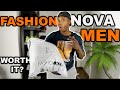 FASHIONNOVA MEN CLOTHING TRY-ON HAUL! 🔥 or 🗑 HONEST REVIEW!!! image