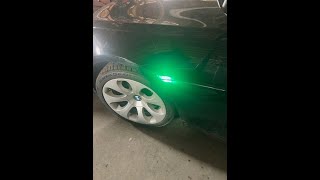 BMW 650i E63 E64 Wing Trafficator (Turn Signal) Lamp Removal & Gets The Green Hornet Treatment! Cato