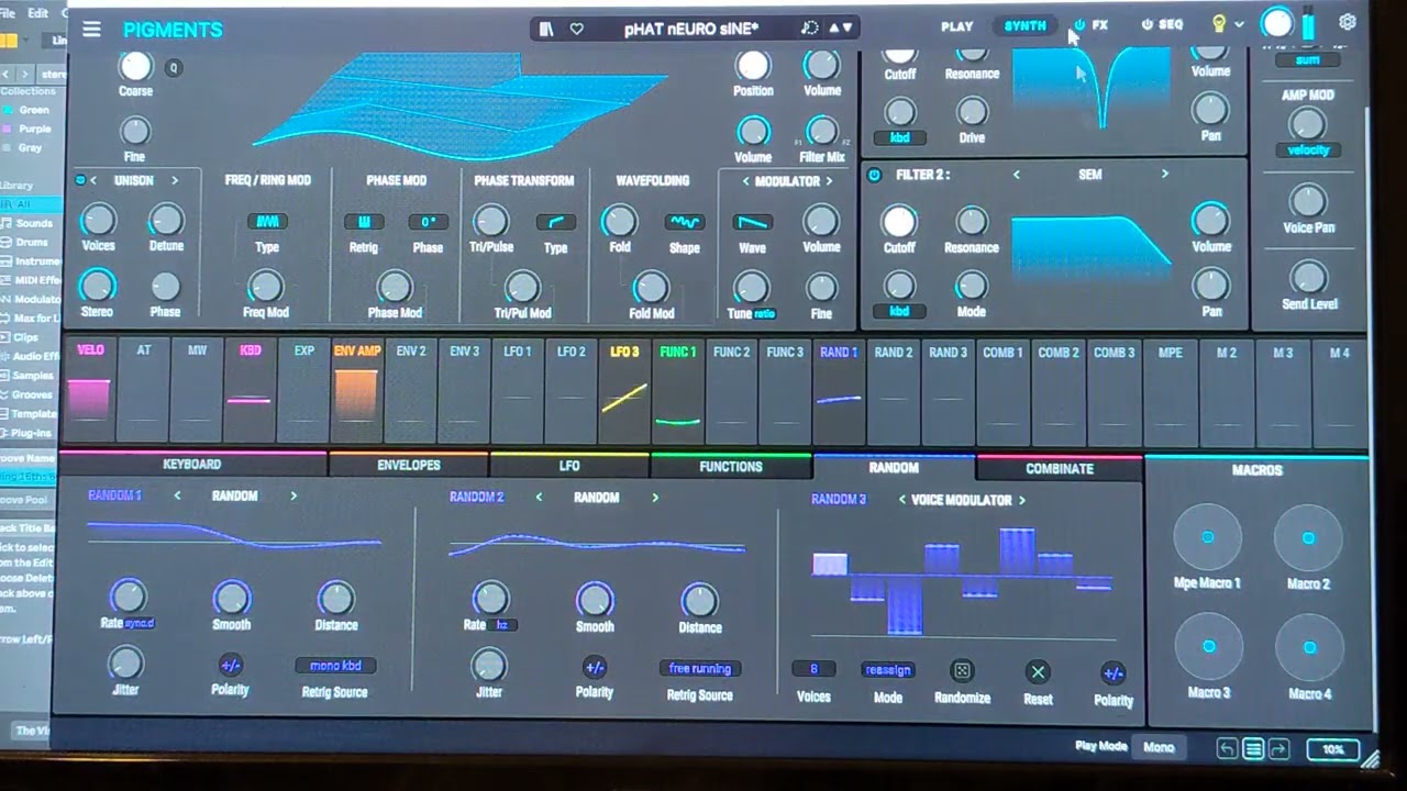 4 on Floor groove and granular patch