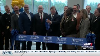 Governor Reeves cuts ribbon on Hancock County mapping facility version