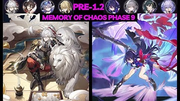 [Honkai Star Rail] Pre-1.2 Memory of Chaos Phase 9 - 3 Stars Clear (32 Remaining Cycles)