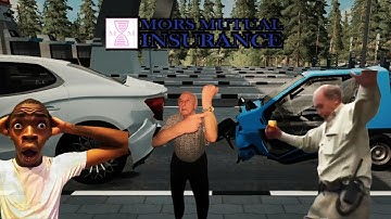 BEAMNG CUTTING UP IN TRAFFIC (GONE WRONG) PT 2