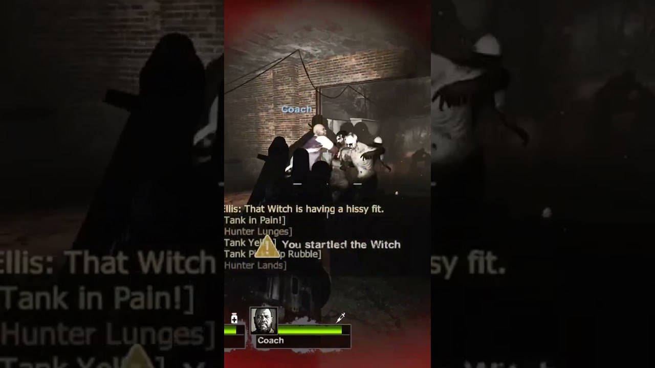 L4D2: We Fought A Witch And A Tank At The Same Time, And Survived