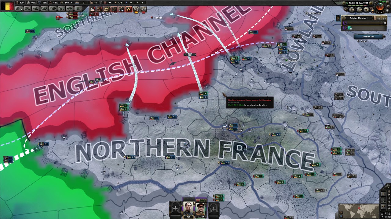 Hearts Of Iron 4 Belgium