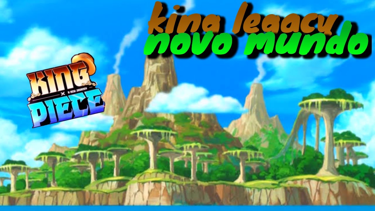 COMO IR PARA O NOVO MUNDO NO NOVO MAPA DO KING LEGACY!!! 