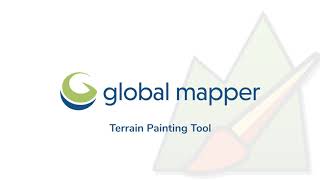 Getting to know the Global Mapper Tools: Terrain Painting Tool