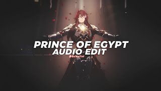 prince of egypt - mofe (slowed) [edit audio]