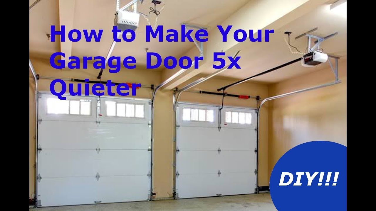 How to fix a squeaky garage door with 3 in One Garage Door Lube  #garagedoorrepair #diy 