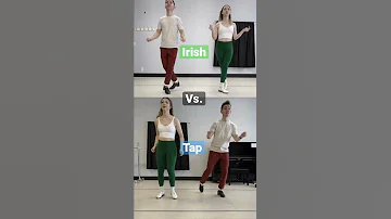 Irish vs. Tap! 💥 #shorts #irishdance #tapdance