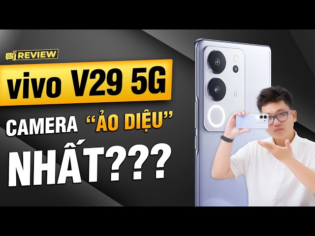 Review vivo V29 5G: Không chỉ có camera chụp đẹp! | Thế Giới Di Động