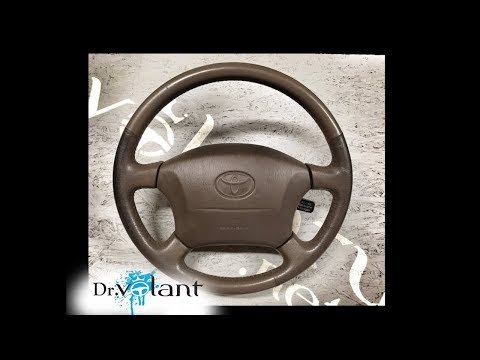 How to disassemble the steering wheel airbag Toyota Land Cruiser - Dr.Volant