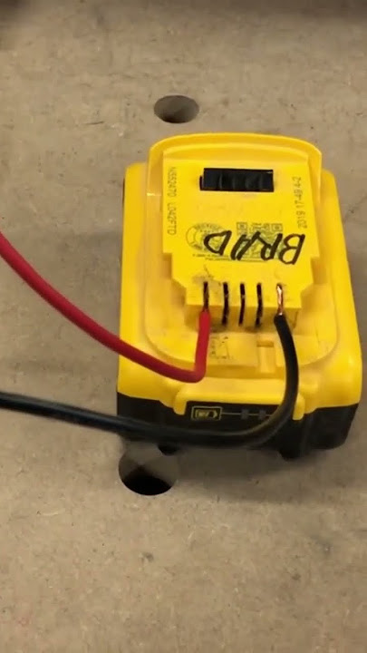 How to fix a battery #dewalt#batterysave #diy