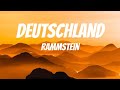 Rammstein Deutschland Lyrics Rammstein Deutschland Lyrics