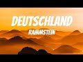 Rammstein  deutschland lyrics