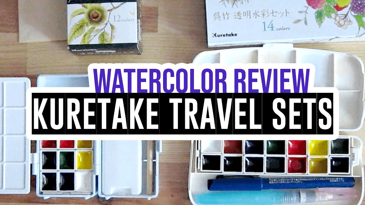 Eng sub] What are these? 48 Japanese Colors Watercolor Set