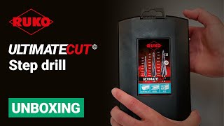 RUKO Unboxing ULTIMATECUT Step drill set