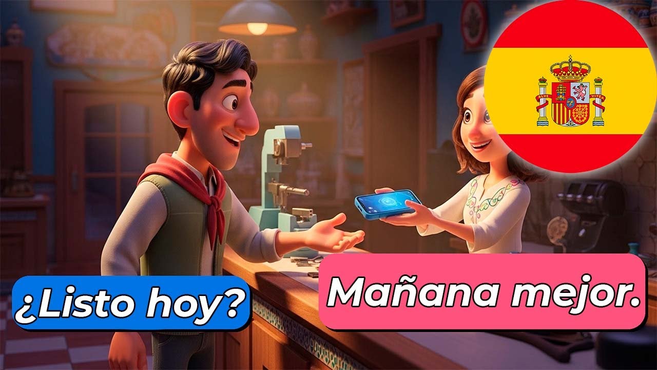 Испанский язык для объяснения технических проблем (A1/A2)