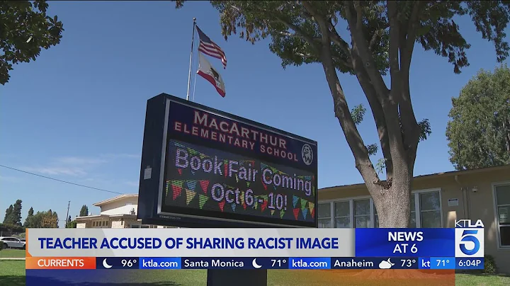 Long Beach teacher on leave for sharing image of Black child in ankle bracelet