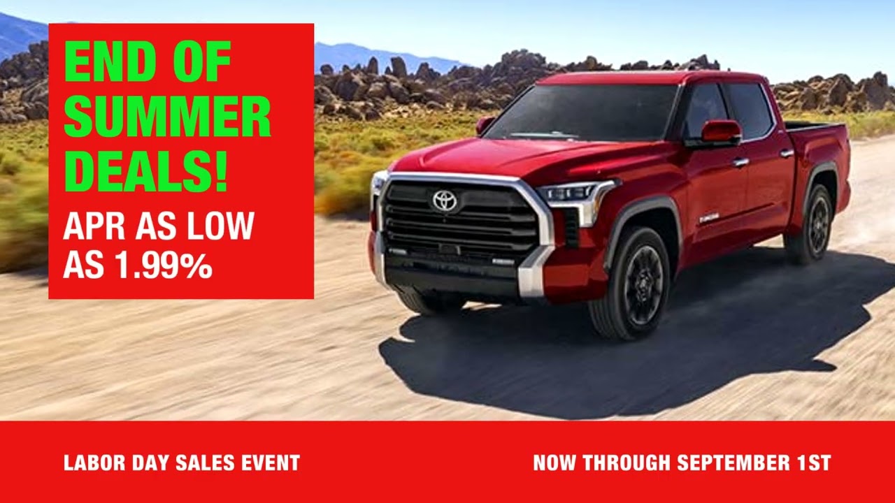 Toyota of Seattle Labor Day Sales Event 2025!