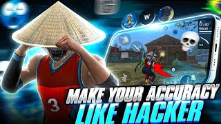 MAKE YOUR ACCURACY LIKE HACKER 💀 INCREASE YOUR ACCURACY LIKE BRAZILIAN 🇧🇷 PLAYER 🫨💯 || FREE FIRE 
