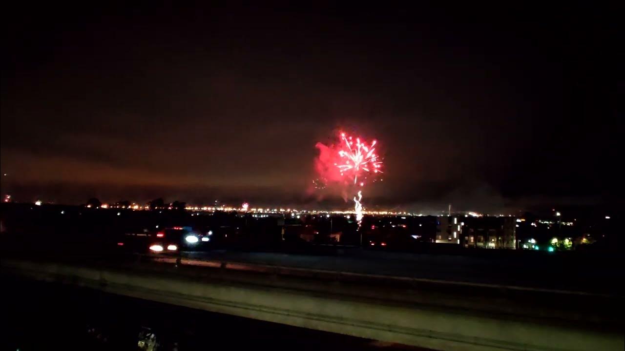 July 4 2022 Oakland CA Fireworks Show Highlights from MacArthur BART