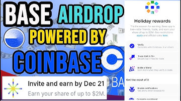 Base Airdrop Powered by Coinbase | How To Participate in COINBASE Biggest Airdrop