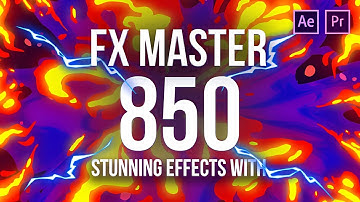 Cartoon Fx Action Elements Pack - After Effects Template