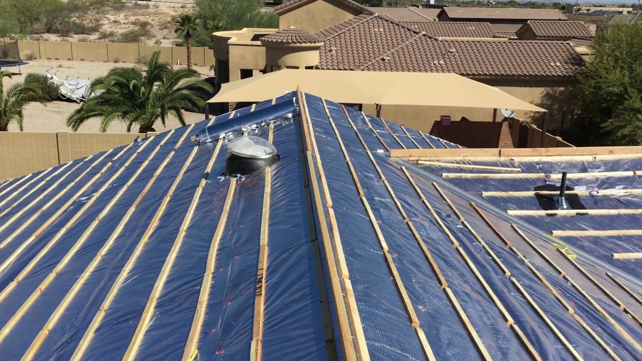 Space Quilt Roofing Underlayment (Outsulation tm) YouTube