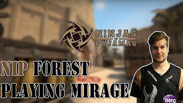 NIP f0rest playing CS:GO Faceit on mirage (twitch stream)
