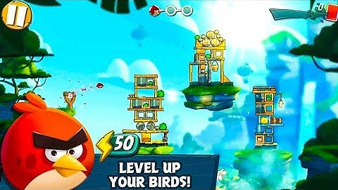 Angry Birds 2 - Gameplay Walkthrough Part 1 Tutorial Levels 1-10 (iOS, Android) YT Rk Gamer