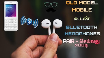 keypad mobile connect with blutooth headset | தமிழ் | password for blutooth headset